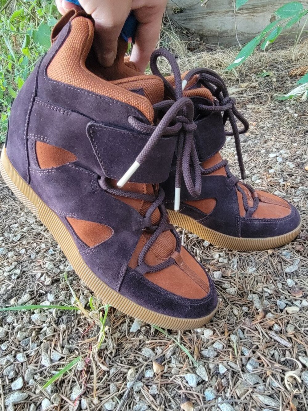 Sorel Out N About Sport Wedge Bootie in Brown Size 10